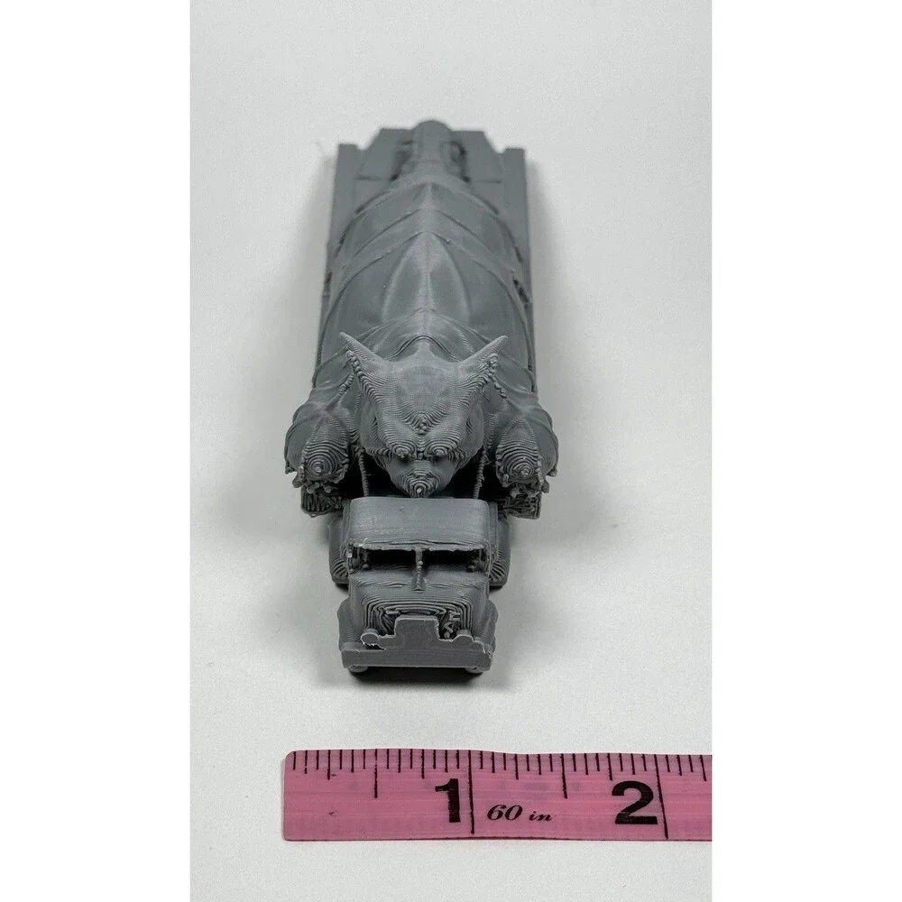 Gorgo 1961 Movie Monster Gorgo Tied Down Truck Trailer Paintable Toy